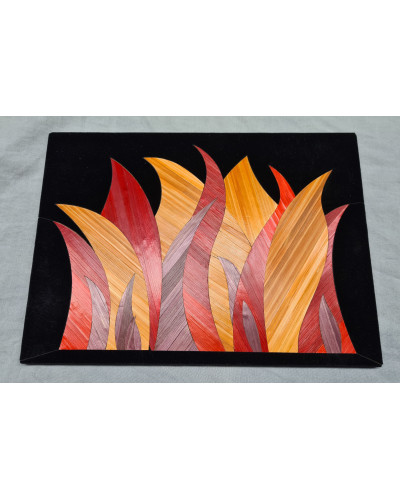 Tableau « Flammes de Paille »