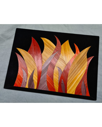 Tableau « Flammes de Paille »