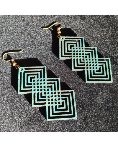 Boucles d'oreilles « Geometti »