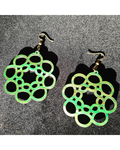 Boucles d'oreilles « Rosace »