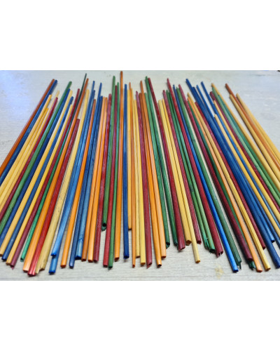 Paille de seigle multi-couleurs (25 g)