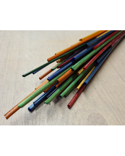 Paille de seigle multi-couleurs (25 g)