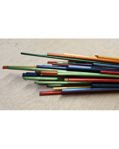 Paille de seigle multi-couleurs (25 g)